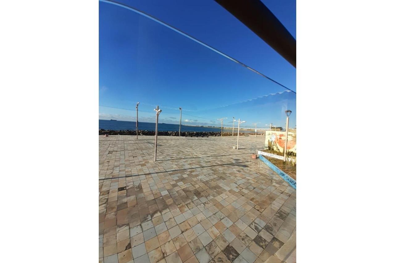 605 Flat Mobiliado Com Vista Lateral Mar Na Praia De Iracema Com Ventilador 福塔雷萨 外观 照片