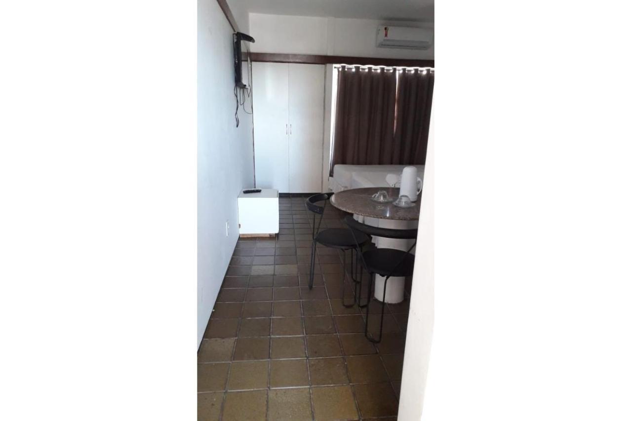 605 Flat Mobiliado Com Vista Lateral Mar Na Praia De Iracema Com Ventilador 福塔雷萨 外观 照片